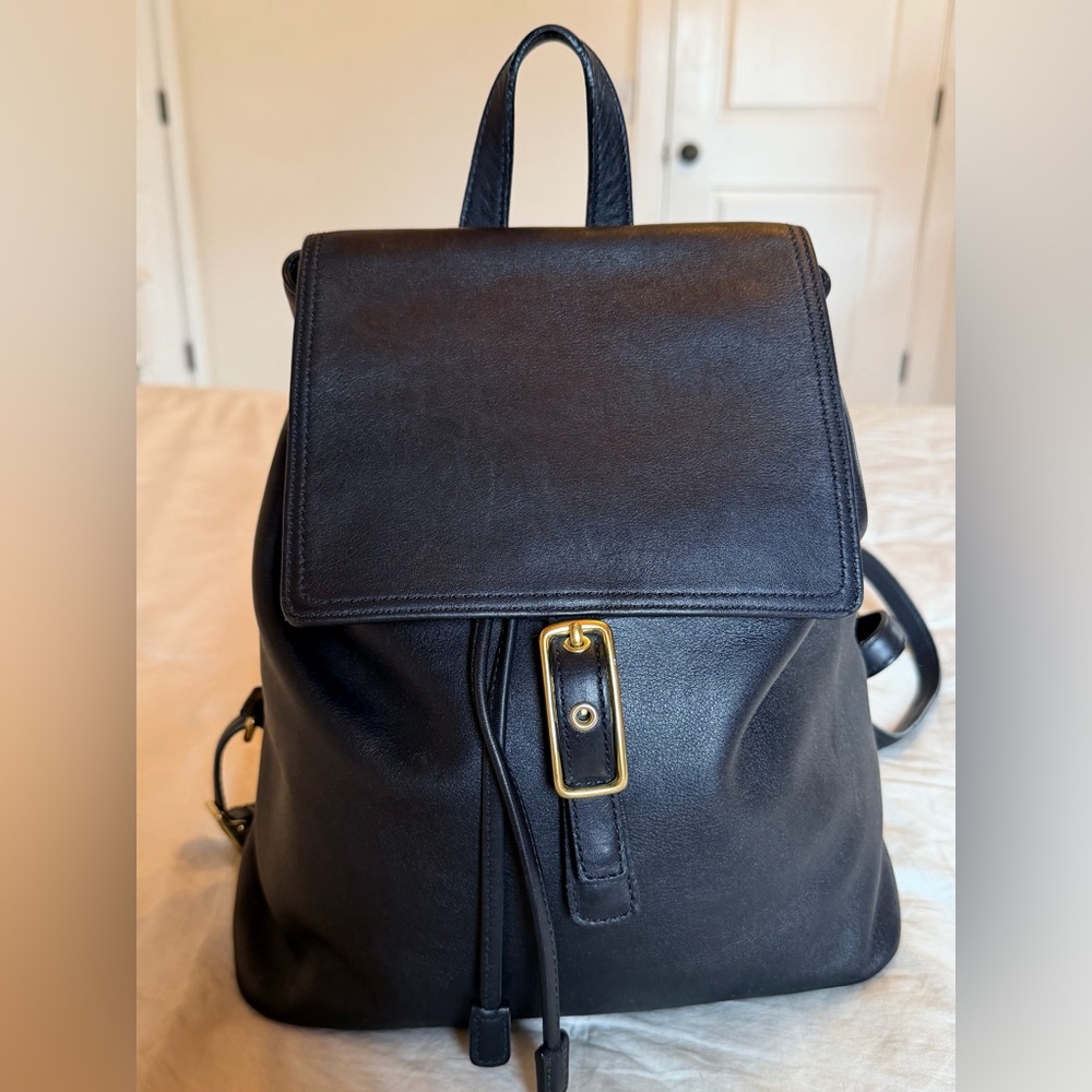 Coach Legacy West Hampton Black Backpack 9827
